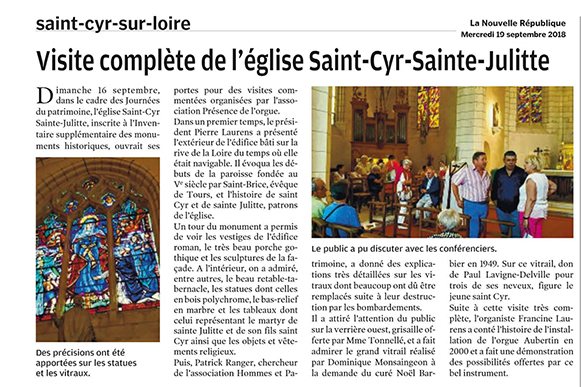 Visite complète de l’église Saint-Cyr-Sainte-Julitte