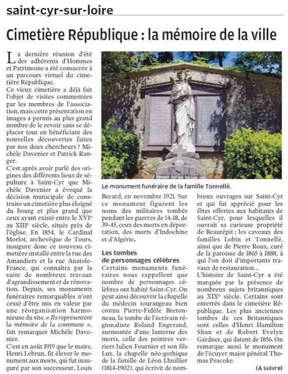 CimetiÈre république : la mÉmoire de la ville